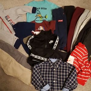 Huge Bundle Lot Boys 18-24 m Clothes Nike Hilfiger